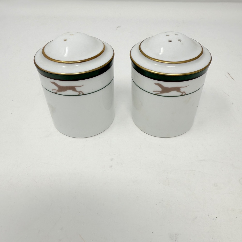 Noritake Royal Hunt #3930 Salt & Pepper Shaker‎ SET, 2 3/4"  (B23)